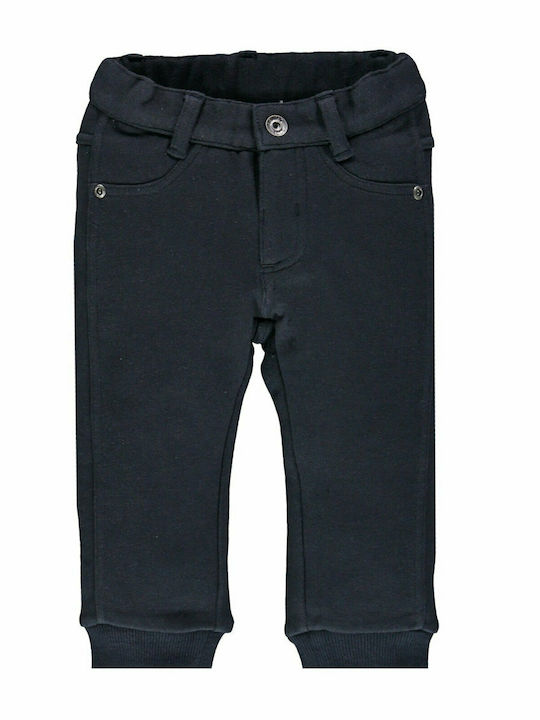 BRUMS PANTALONE F.PA GARZ 183BDBM002 BLUE FORM-FITTING TROUSERS