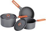 Fire Maple Feast 3 Cookware Set for Camping Aluminum Cooking Set 3 pieces