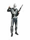 Kids Carnival Costume Skeleton Fighter