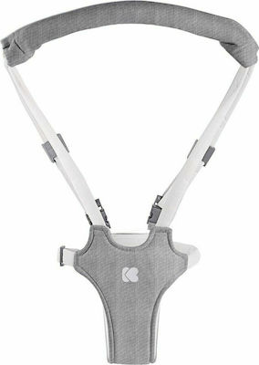 Kikka Boo Walking Belt Baby Walker with Support Straps for 6++ Months 31108010032 Gray