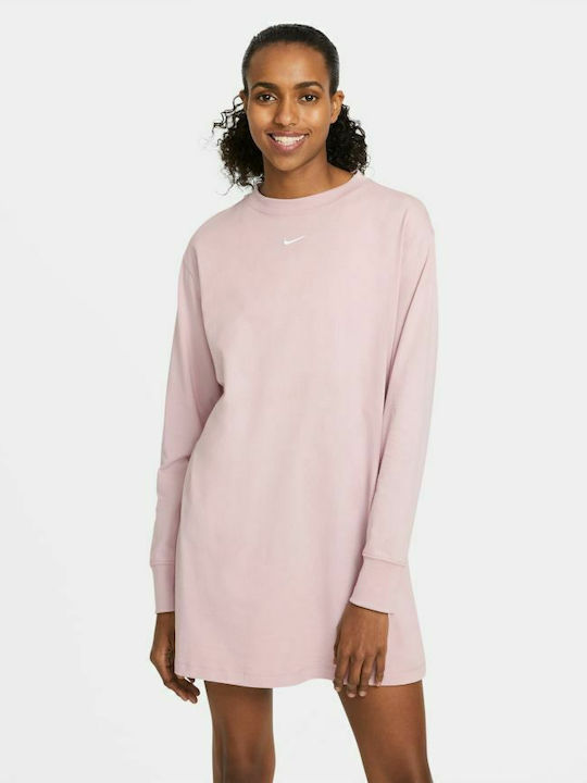 nike long sleeve mini dress