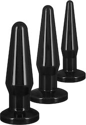 ToyJoy Best Butt Buddies Anal Plugs Set Black