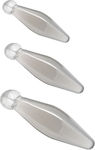 ToyJoy Finger Rimmer Anal Plugs Set Transparent 3pcs