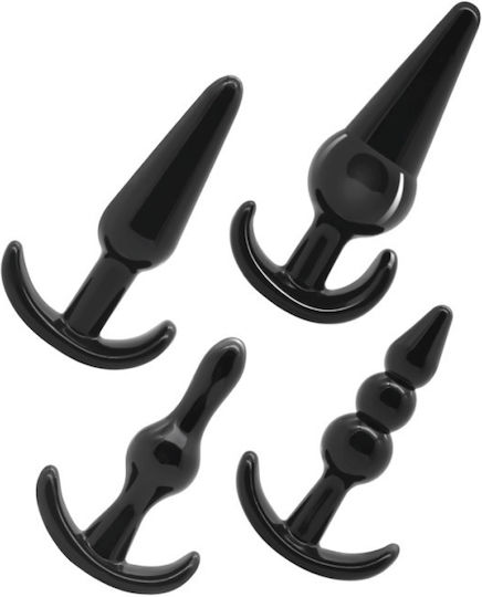 Addicted Toys Addicted Toys Anal Plug Set 4 pcs Black