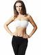 Urban Classics Women's Bra without Padding White