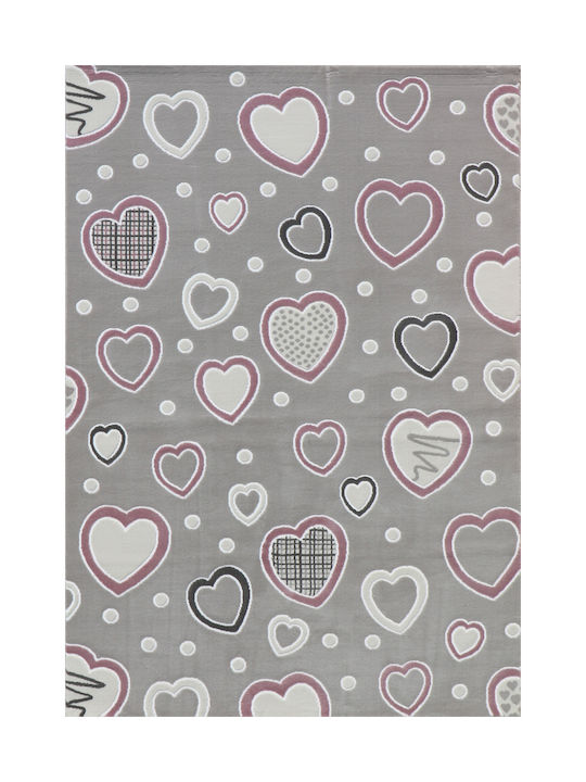 Kids Rug Baby-Hearts 055 - 140x190