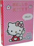 Graffiti Clipboard with 2 Rings for Paper A4 Pink Phone 1pcs