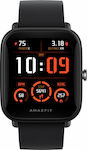 Amazfit Bip U Pro Waterproof Smartwatch with Heart Rate Monitor (Black)
