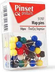 +Efo Set of 50 Pushpins 11mm 51707