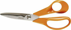 Fiskars Stainless Steel Kitchen Scissor 18cm Orange