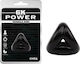Chisa Novelties Triangle Ring Cock Ring Schwanz Black