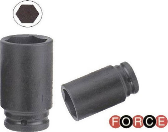 Force Nuss Pneumatisch Sechskant Spritzfilter Wasserhahn mit Vierkant-Antrieb 3/4" Durchmesser 40mm 1Stück