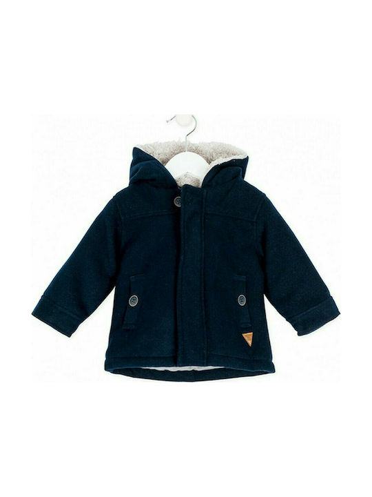 Losan Kids Coat Long Hooded Blue