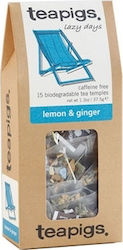 Teapigs Τσάι Lemon & Ginger 15 Φακελάκια