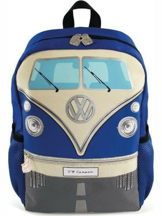 Vintage Lovers VW T1 Bus Ghiozdan De Spate Culoare Albastră