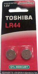Toshiba Αλκαλικές Μπαταρίες LR44 1.5V 2τμχ