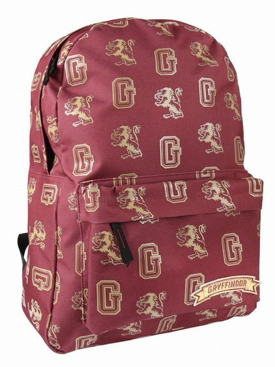 Harry Potter School Bag Backpack Elementary, Elementary in Burgundy color