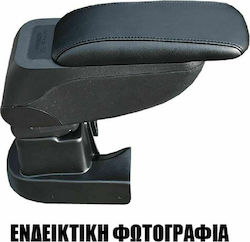 Cik Τεμπέλης Αυτοκινήτου Δερμάτινος Συμβατός με Citroen Berlingo Peugeot Partner Tepee σε Μαύρο Χρώμα
