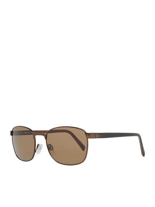 Rodenstock Мъжки Слънчеви Очила с Кафяв Метален...