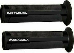 Barracuda Motorcycle Grips Racing in Black Colour