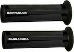 Barracuda Χειρολαβές Μοτοσυκλέτας Racing σε Μαύρο χρώμα