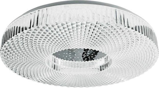 Vivalux Aria Таванно осветление 51.2бр Сребрист с Вграден LED и Дистанционно Управление