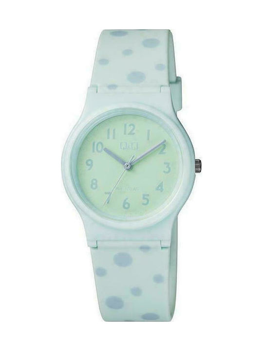 Q&Q Kids Analog Watch Λουράκι with Rubber/Plastic Strap White