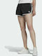 Adidas Adicolor Classics 3-Stripes Αθλητικό Γυναικείο Σορτς Μαύρο