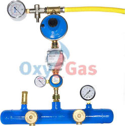 Wall-mounted gas boiler set (2 cylinders)