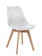 Pocket Dining Room Polypropylene Chair White 49x54x80cm