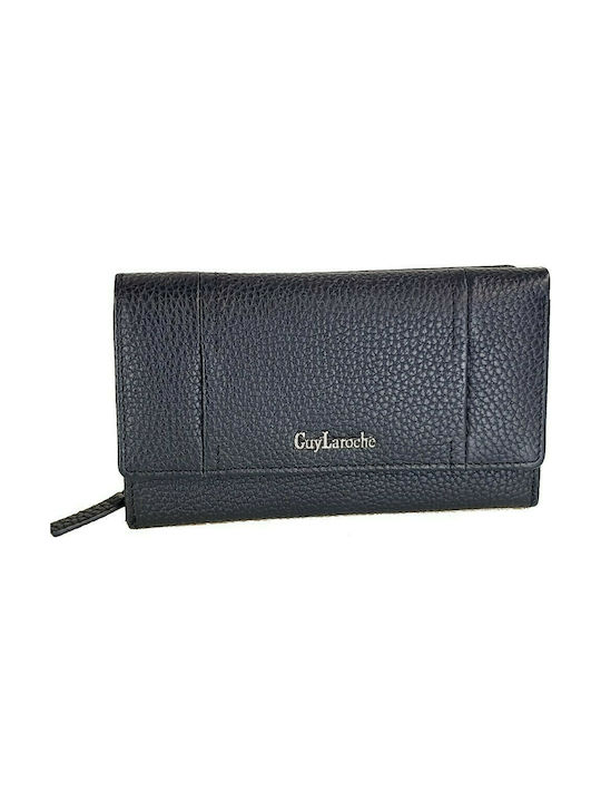 Guy Laroche 81317 Large Leather Women's Wallet Black