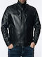 Leather Jacket classic fit black