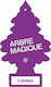 Arbre Magique Lufterfrischer-Karte Autoanhänger Δεντράκι Lavanda 1Stück