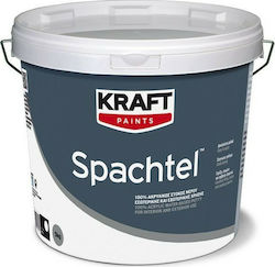 Kraft Spachtel Στόκος Γενικής Χρήσης Έτοιμος / Ακρυλικός / Νερού Σπατουλαρίσματος Λευκός 400gr