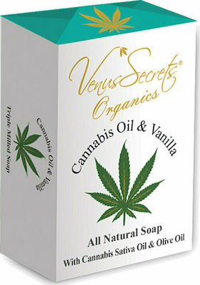 Venus Secrets Cannabis Oil & Vanilla Soap Bar 150gr