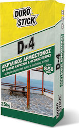 Durostick Φυσικών Πλακών 8-50mm Allzweckspachtel Natürliche Platten 8-50mm D-4 Weiß 25kg ΝΤΑΛ25