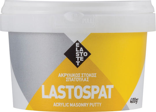 Elastotet Lastospat General Purpose Filler Ready-Made / Acrylic Putty Spatula White 5kg