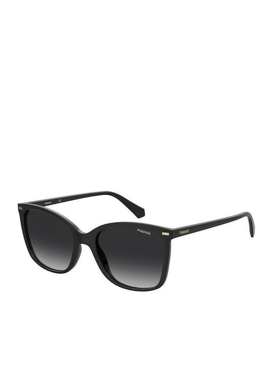 Polaroid Sunglasses Μαύρα with Acetate Frame & Black Lens Polaroid Sunglasses Μαύρα with Acetate Frame & Black Lens