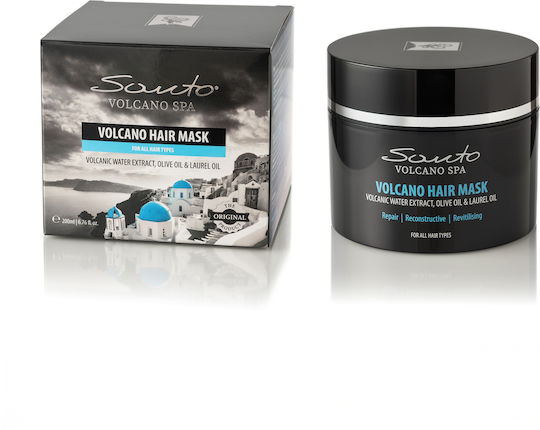 OliveSpa Santo Volcano Hair Mask for Repairing 200ml