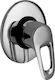 Gloria Built-in Faucet Mixer for for Bathroom Sink 1 Exit Silver 3 Way