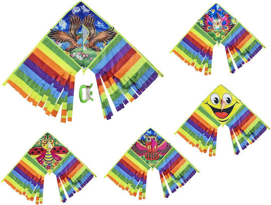 Carnavalista Dreieckig Drachen Kunststoff mit Schnur 115x47cm (Μiverse Designs) 1Stück