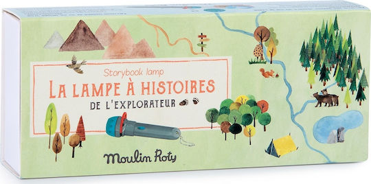 Moulin Roty Φακός Προβολής Εξερευνητή Story Projector for 4+ Years Old