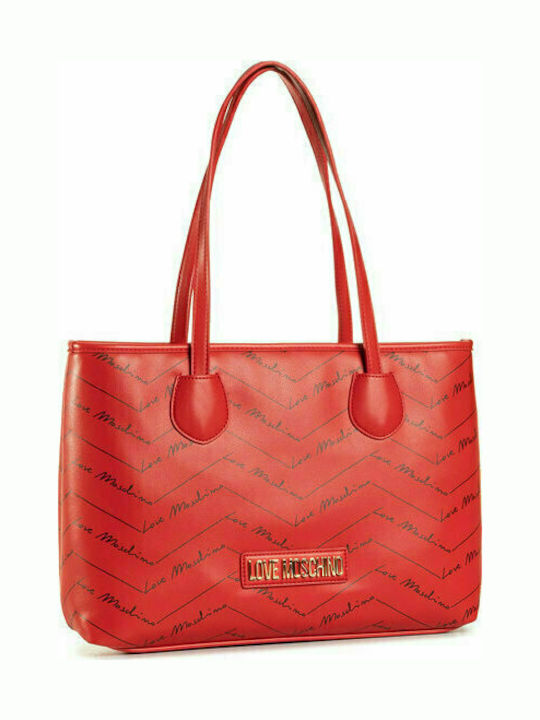 Moschino Women's Bag Shopper Shoulder Red