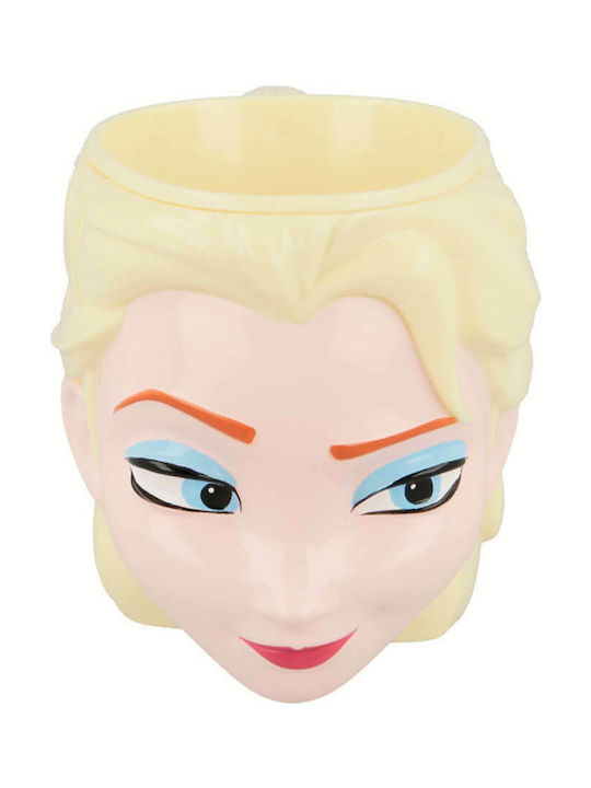 Paladone Frozen Elsa 3D Κούπα Πλαστική Ροζ 210ml