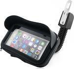 Phone Motorcycle Mount with Waterproof Case for Mirror έως 6''