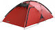 Husky Felen 2-3 Winter Camping Tents Geodesic Red with Double Cloth for 3 People 330x165x130cm