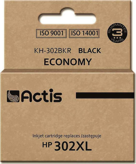 Actis Inkjet Printer Compatible Ink HP 302XL F6U68AE 20ml Black