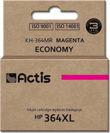 Actis Inkjet Printer Compatible Ink HP 364XL CB324EE 12ml Magenta