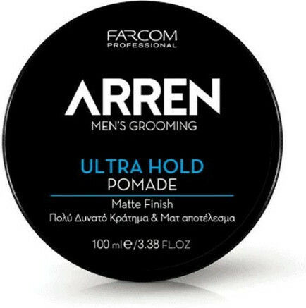 Farcom Arren Ultra Hold Pomade για Πολύ Δυνατό Κράτημα & Ματ Αποτέλεσμα 100ml