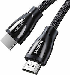 Ugreen HDMI 2.1 Braided Cable HDMI male - HDMI male 2m Black